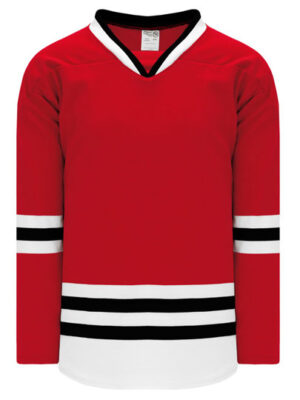 Shop new & classic Pro-Style Select hockey jerseys. Keep cool & dry while you're on the ice. Machine washable & easy to maintain. Because you looked at the Pro-Style Select hockey jerseys, be sure to check out our other sublimated and pro-team designs! Find similar designs to 2007 Chicago Red here.