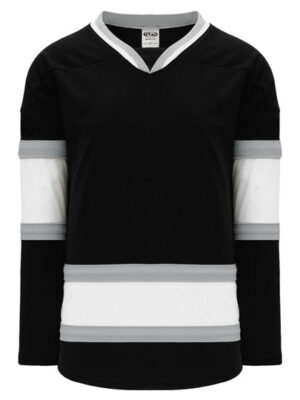 Shop new & classic Pro-Style Select hockey jerseys. Keep cool & dry while you're on the ice. Machine washable & easy to maintain. Because you looked at the Pro-Style Select hockey jerseys, be sure to check out our other sublimated and pro-team designs! Find other jerseys similar to Classic 1988 Los Angeles Black here.