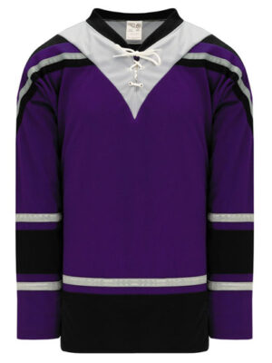 Shop new & classic Pro-Style Select hockey jerseys. Keep cool & dry while you're on the ice. Machine washable & easy to maintain. Because you looked at the Pro-Style Select hockey jerseys, be sure to check out our other sublimated and pro-team designs! Find designs similar to Los Angeles Alternate Purple here.