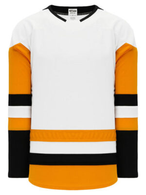 Shop new & classic Pro-Style Select hockey jerseys. Keep cool & dry while you're on the ice. Machine washable & easy to maintain. Because you looked at the Pro-Style Select hockey jerseys, be sure to check out our other sublimated and pro-team designs! Find other jerseys similar to 2017 Pittsburgh White here.