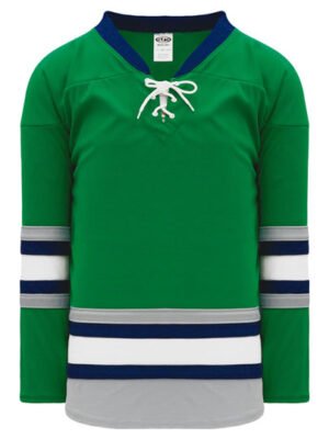 Shop new & classic Pro-Style Select hockey jerseys. Keep cool & dry while you're on the ice. Machine washable & easy to maintain. Because you looked at the Pro-Style Select hockey jerseys, be sure to check out our other sublimated and pro-team designs! Find other jerseys similar to Plymouth Kelly here.