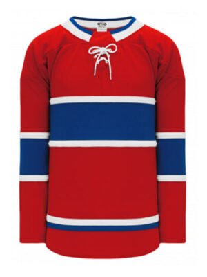 Shop new & classic Pro-Style Select hockey jerseys. Keep cool & dry while you're on the ice. Machine washable & easy to maintain. Because you looked at the Pro-Style Select hockey jerseys, be sure to check out our other sublimated and pro-team designs! Find other jerseys similar to Classic 2017 Montreal Red here.