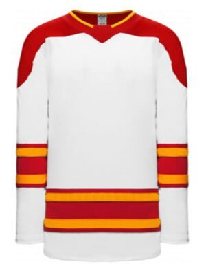 Shop new & classic Pro-Style Select hockey jerseys. Keep cool & dry while you're on the ice. Machine washable & easy to maintain. Because you looked at the Pro-Style Select hockey jerseys, be sure to check out our other sublimated and pro-team designs! Find other jerseys similar to 2021 Calgary White here.