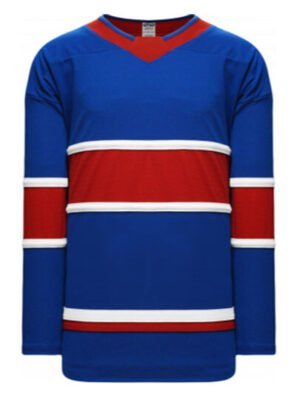 Shop new & classic Pro-Style Select hockey jerseys. Keep cool & dry while you're on the ice. Machine washable & easy to maintain. Because you looked at the Pro-Style Select hockey jerseys, be sure to check out our other sublimated and pro-team designs! Find other jerseys similar to 2021 Montreal Reverse Retro Royal Blue here.