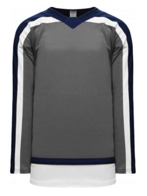 Shop new & classic Pro-Style Select hockey jerseys. Keep cool & dry while you're on the ice. Machine washable & easy to maintain. Because you looked at the Pro-Style Select hockey jerseys, be sure to check out our other sublimated and pro-team designs! Find other jerseys similar to 2021 Winnipeg Reverse Retro Charcoal here.