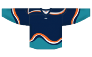 vintage pro-style pro-team new york islanders new york wave jersey sublimated